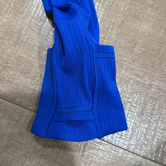 Lululemon Its Rulu Run Cropped Half Zip Blazer Blue Tone Size XS - Picture 13 of 16